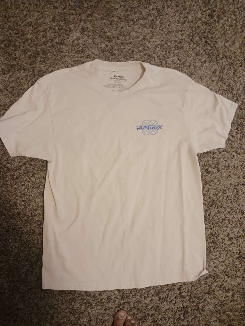 Hunter X White Short-Sleeve Men's Crew T-Shirt